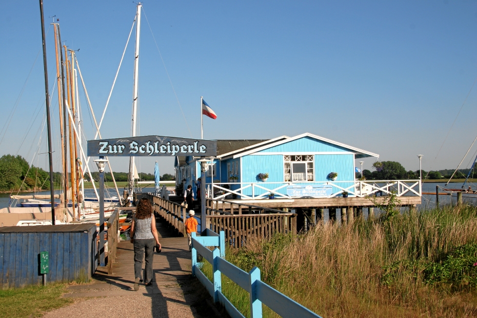 IMG19130.JPG - Abendessen in der Schleiperle: klasse Fisch